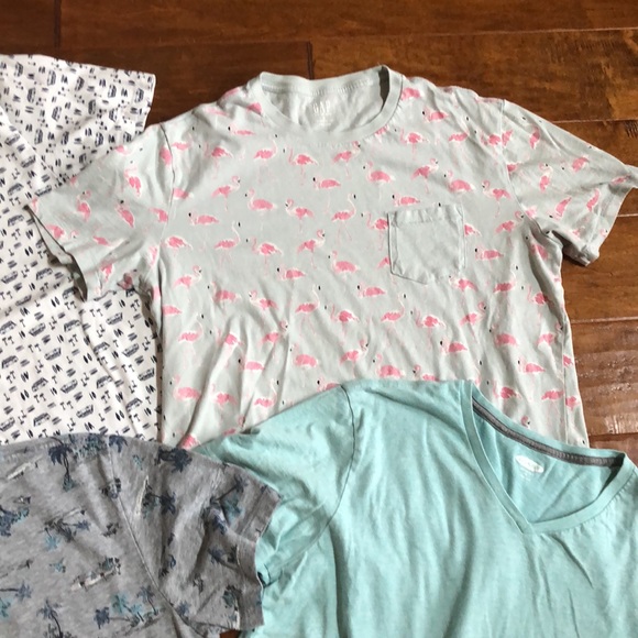 GAP Old Navy Men’s Medium Soft Summer Tee Shirt Tops LOT OF 4 - Picture 5 of 13
